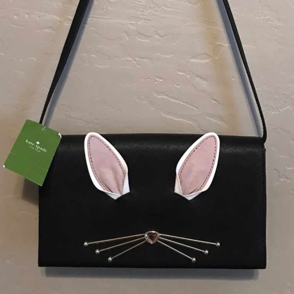 NWT KATE SPADE HOP TO IT CLUTCH CROSSBODY PURSE - Picture 2 of 8
